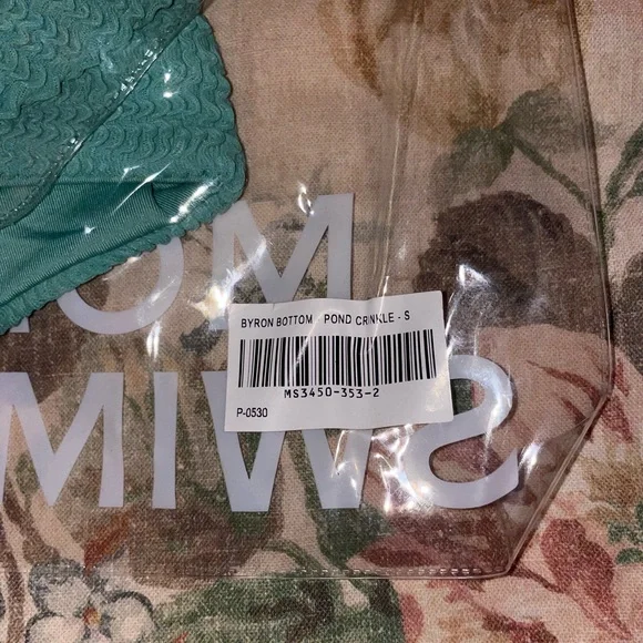 Monday Swimwear BYRON BOTTOM - POND CRINKLE - Picture 4 of 6